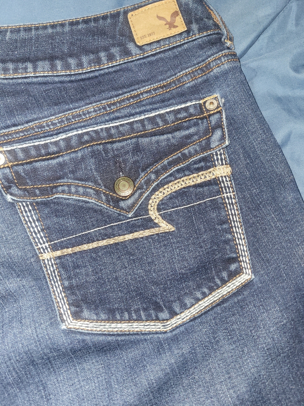 American Eagle Artist Jeans~Size 18 Long. - Picture 2 of 16